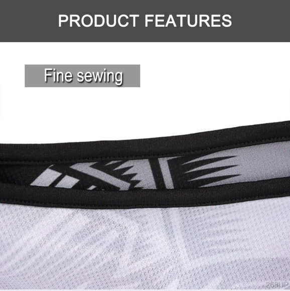 Tactical Skull Ghost Printed Full Face Mask Balaclava Halloween Ski Motorcycle - Picture 4 of 6